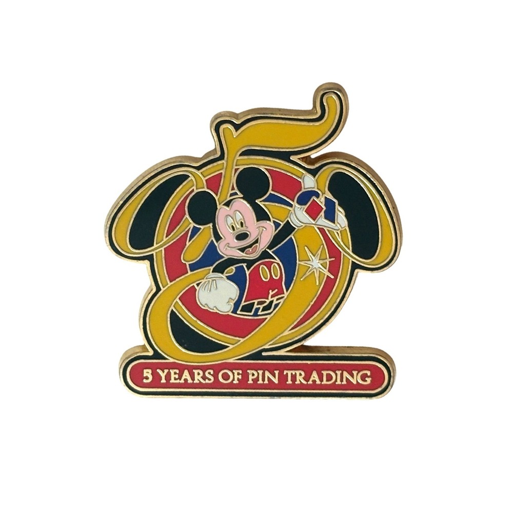 Disney Authentic 5 Years of Pin Trading Pin